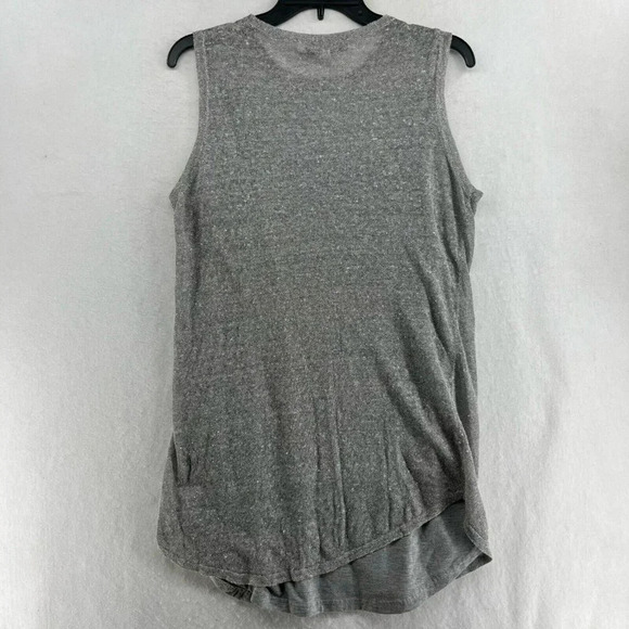 Callahan Slip Dress Womens Sz XS Gray Tank Crew Neck Wide Strap Pocket Stretch - Picture 2 of 12